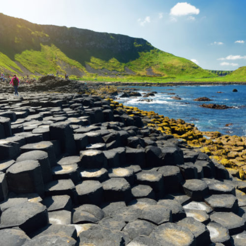 picture showing the Giants Causeway